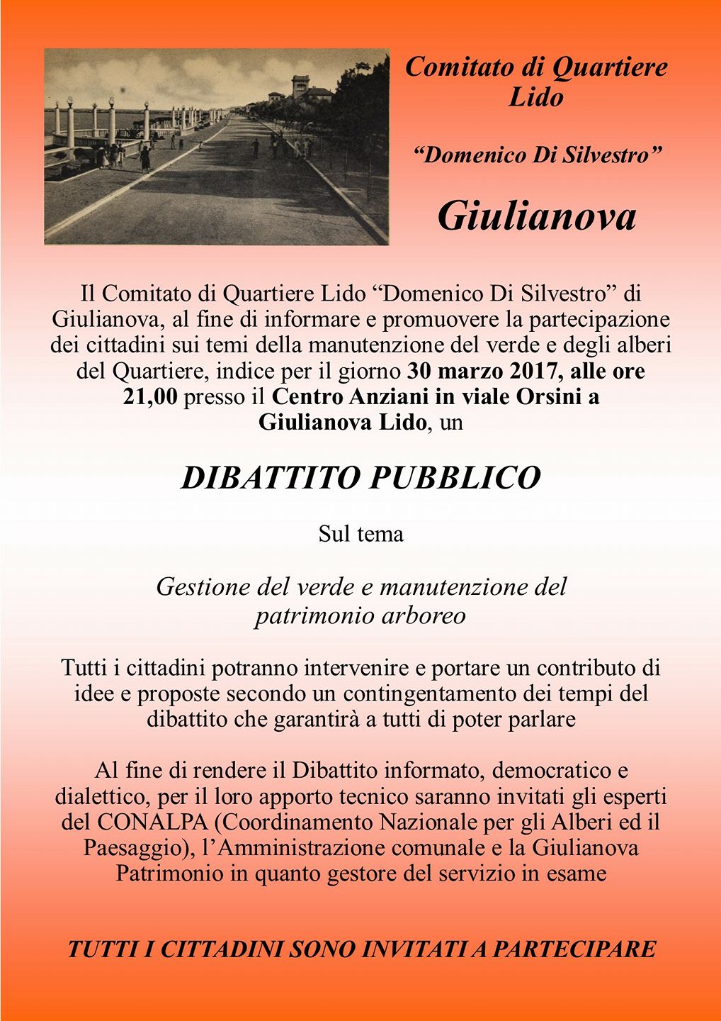 COMITATO DI QUARTIERE LIDO