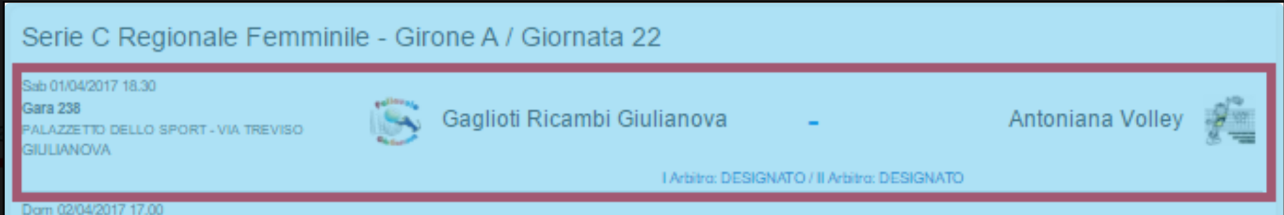 VITTORIA DELLA GAGLIOTI RICAMBI GIULIANOVA