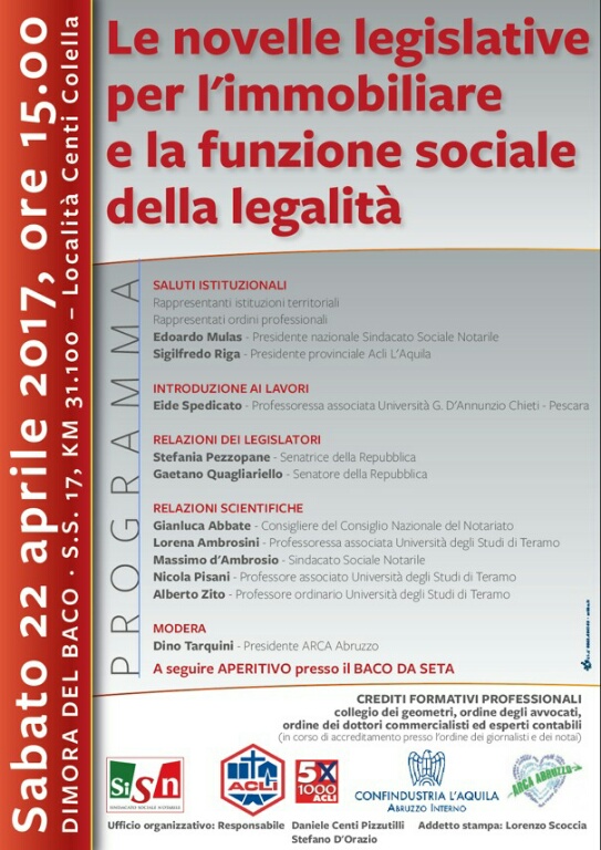 Convegno ARCA ABRUZZO