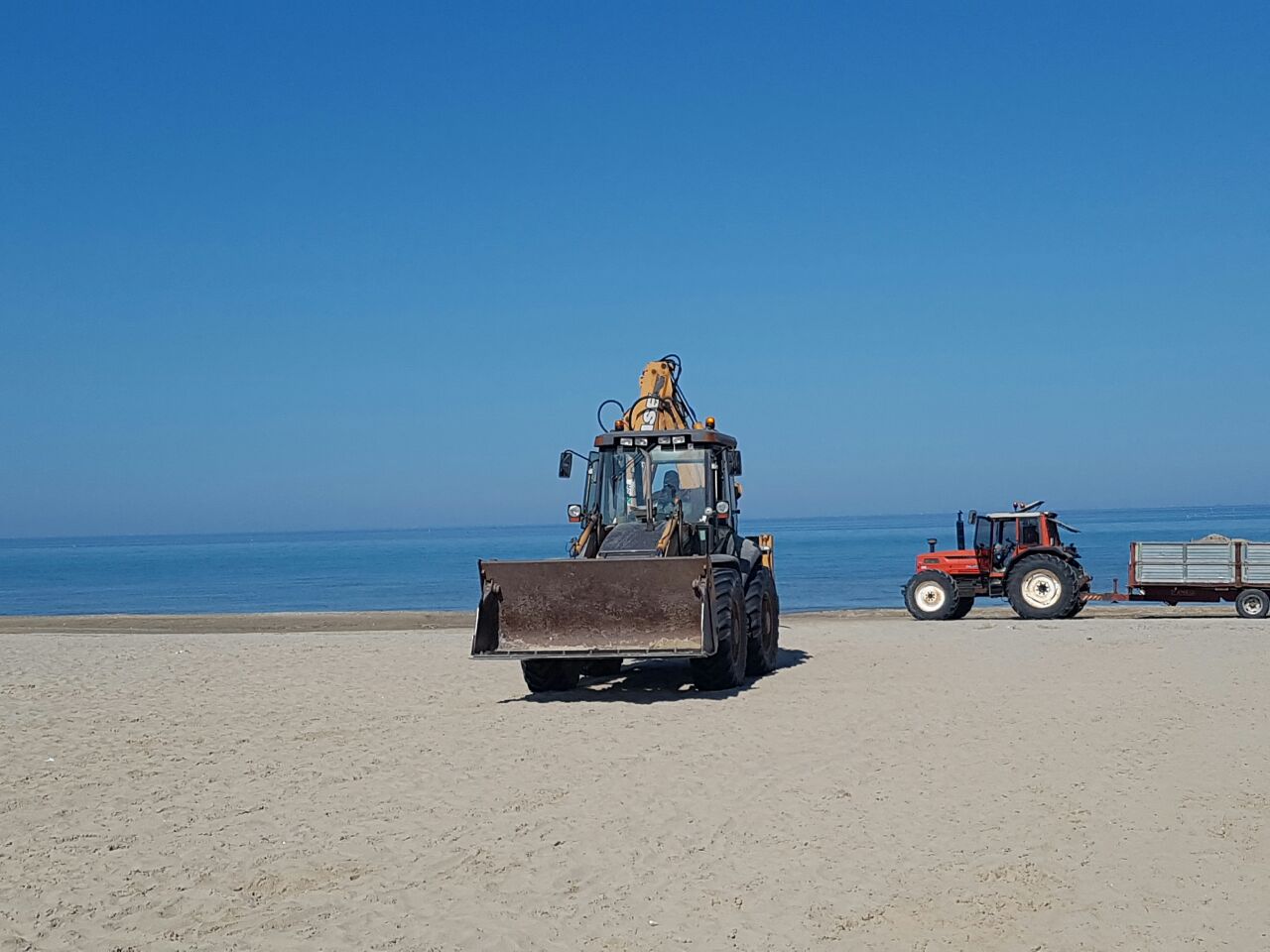 Giulianova. Spiagge pulite, un benvenuto nella nostra città.