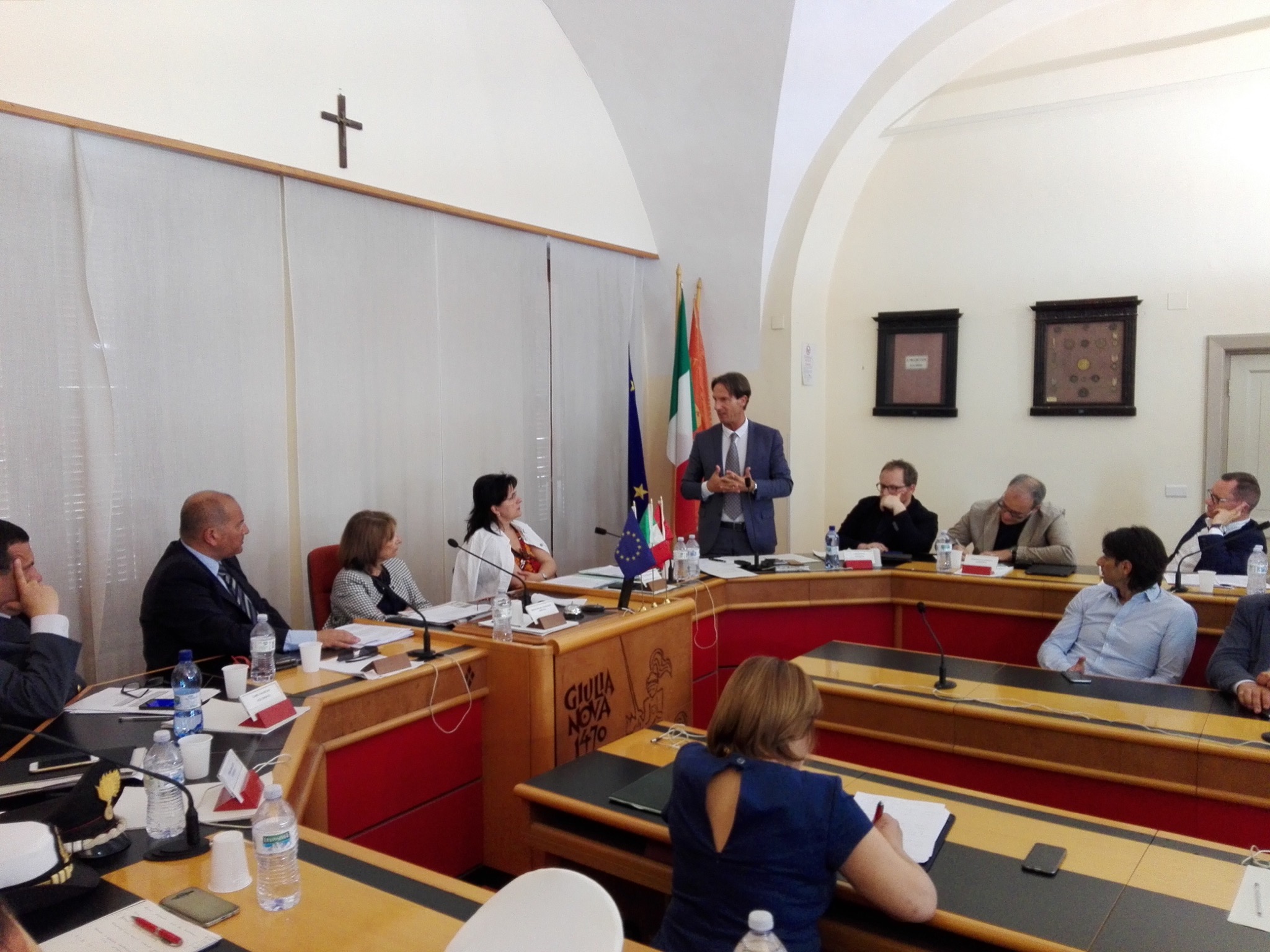 Riunitosi oggi in Comune il Comitato provinciale per l’ordine e la sicurezza pubblica.