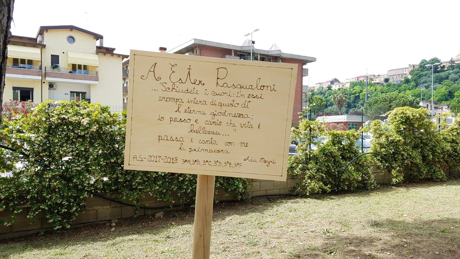 Un giardino per Ester